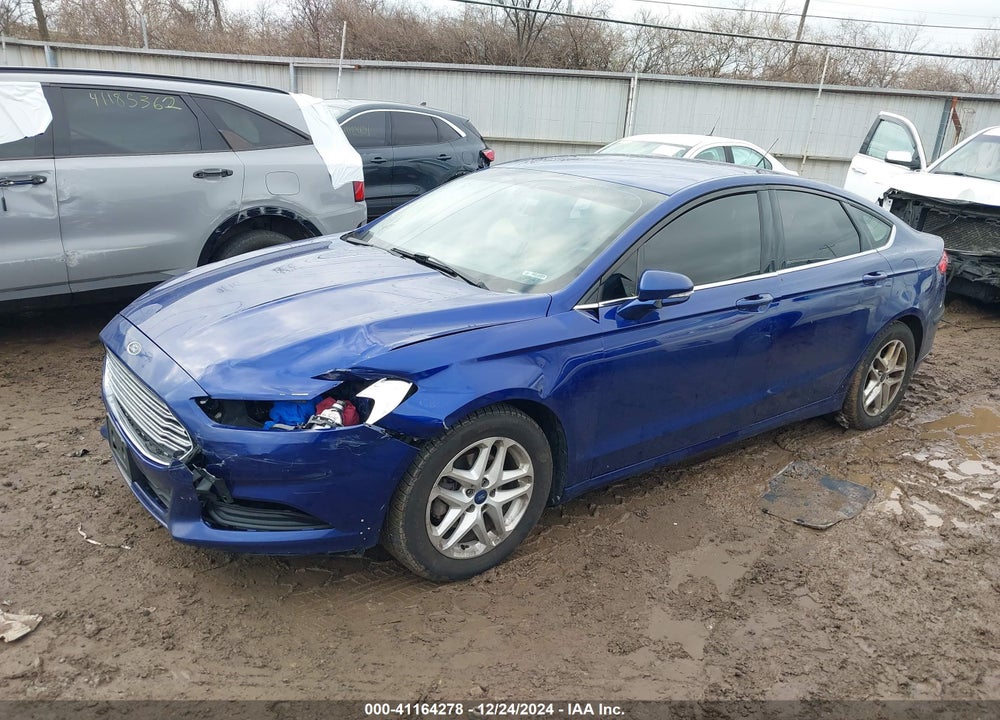 2014 FORD FUSION SE VIN: 3FA6P0H74ER245209