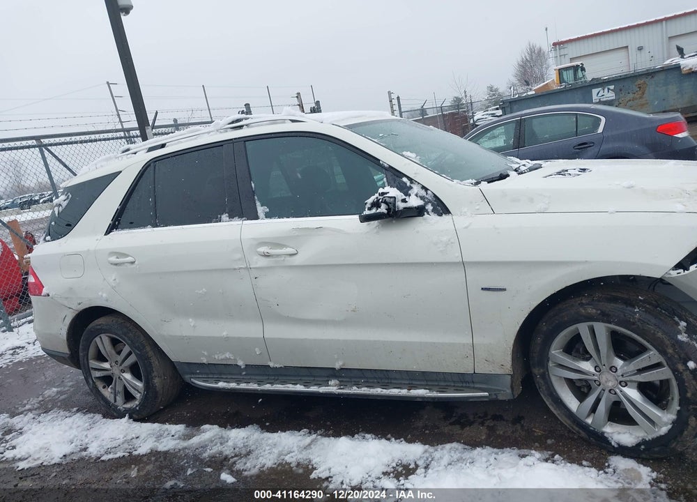 2012 MERCEDES-BENZ ML 350 4MATIC VIN: 4JGDA5HBXCA024835