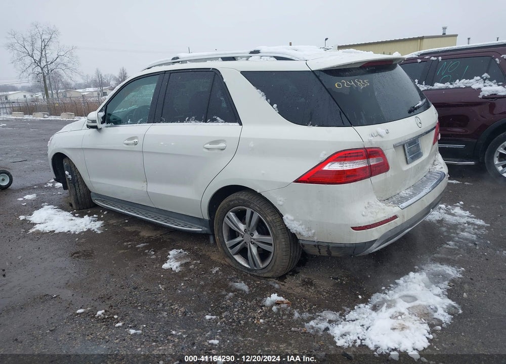 2012 MERCEDES-BENZ ML 350 4MATIC VIN: 4JGDA5HBXCA024835