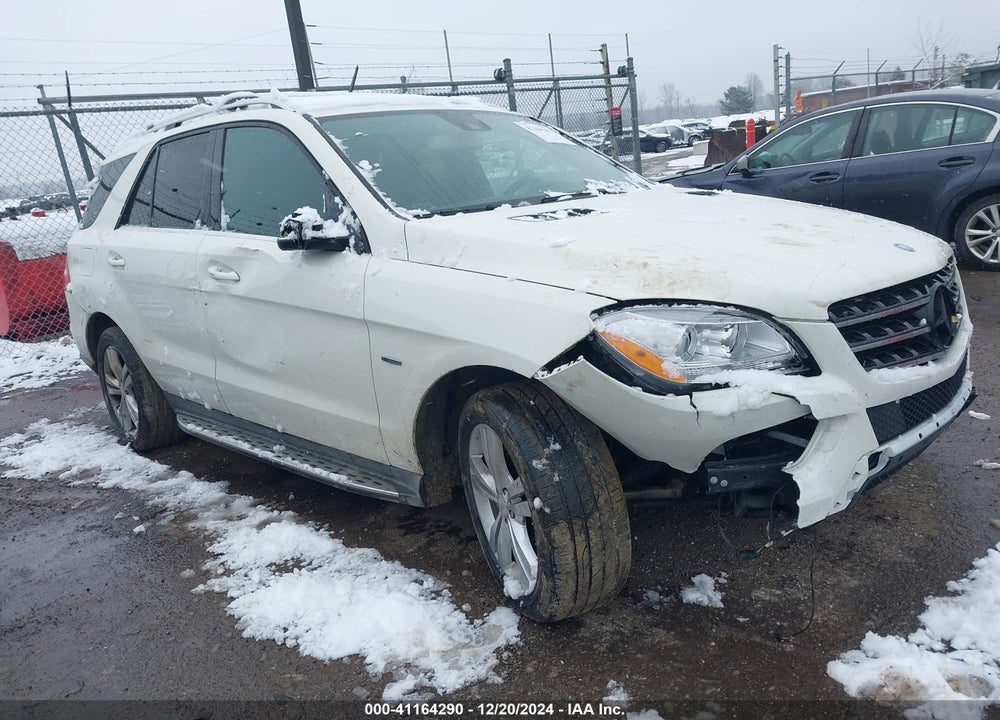 2012 MERCEDES-BENZ ML 350 4MATIC VIN: 4JGDA5HBXCA024835
