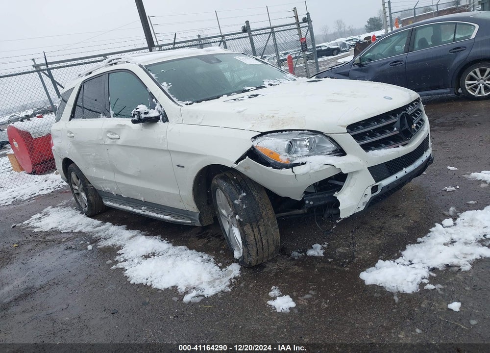 2012 MERCEDES-BENZ ML 350 4MATIC VIN: 4JGDA5HBXCA024835