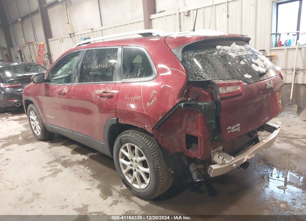 2017 JEEP CHEROKEE LATITUDE 4X4 VIN: 1C4PJMCBXHW665822