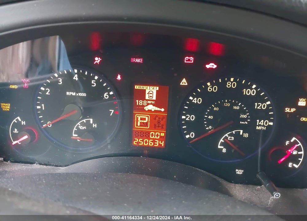 2008 INFINITI QX56 VIN: 5N3AA08C98N909386