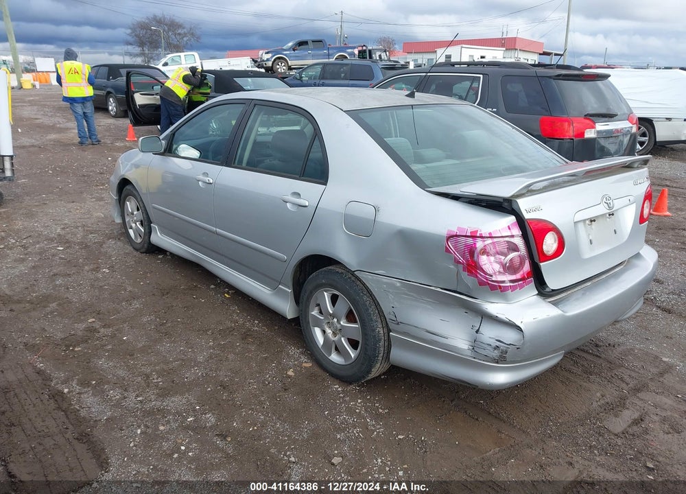 2005 TOYOTA COROLLA S VIN: 1NXBR32E85Z446255