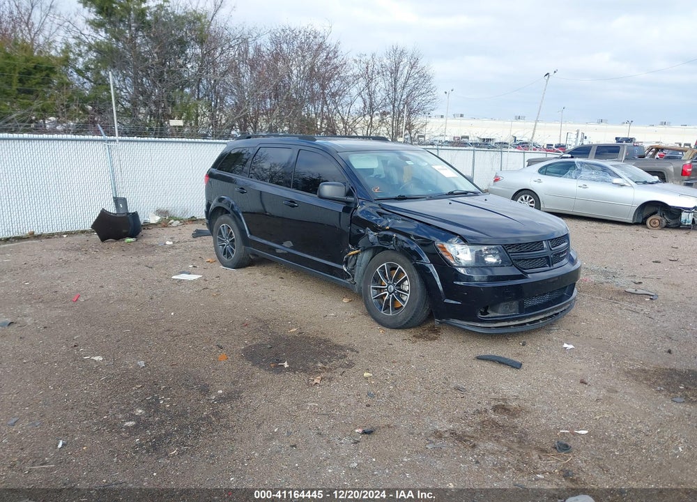2018 DODGE JOURNEY SE VIN: 3C4PDCAB1JT527022