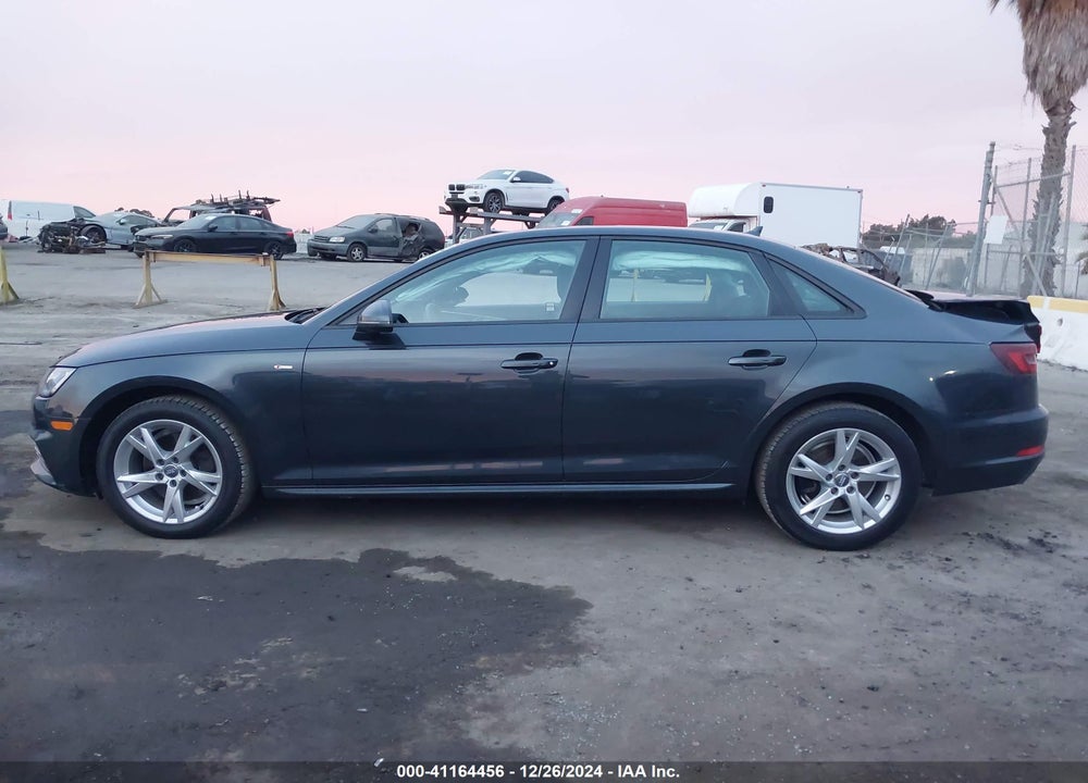 2018 AUDI A4 VIN: WAUKMAF45JA214522