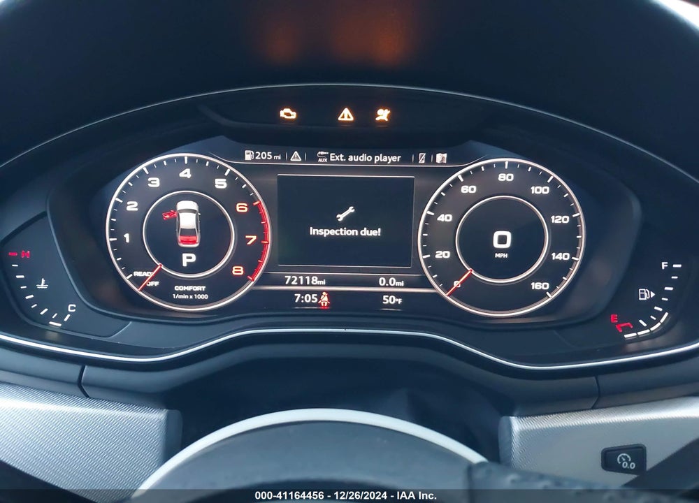 2018 AUDI A4 VIN: WAUKMAF45JA214522