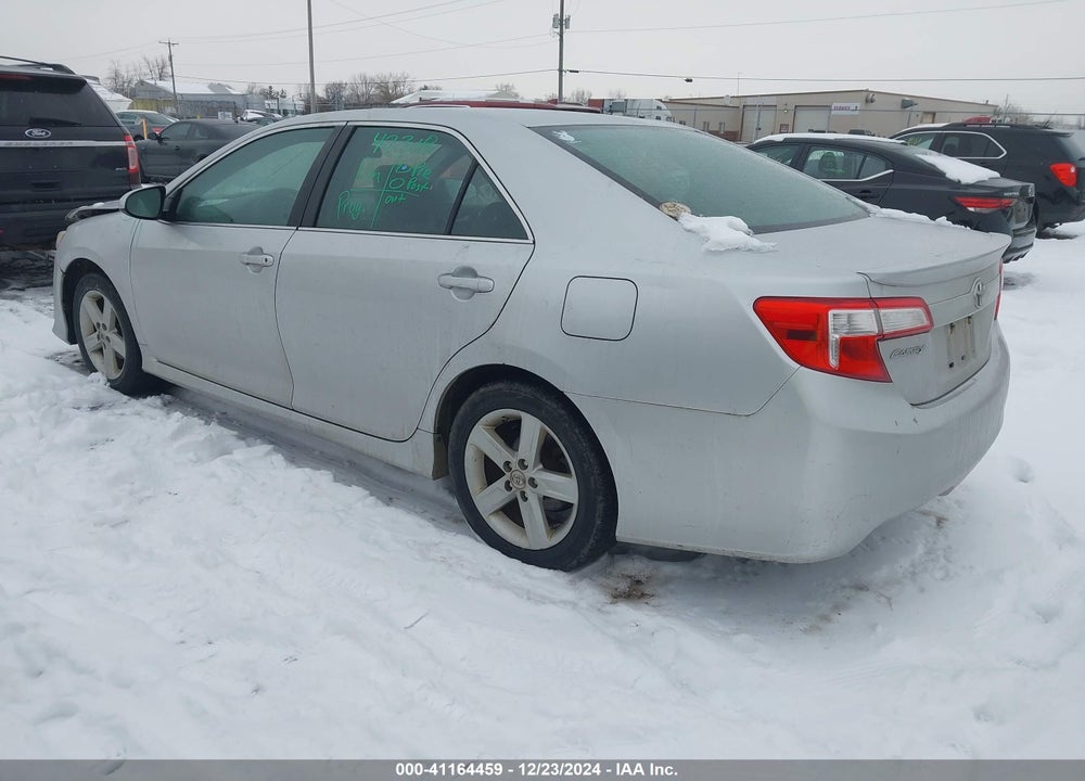 2012 TOYOTA CAMRY SE VIN: 4T1BF1FK7CU615594