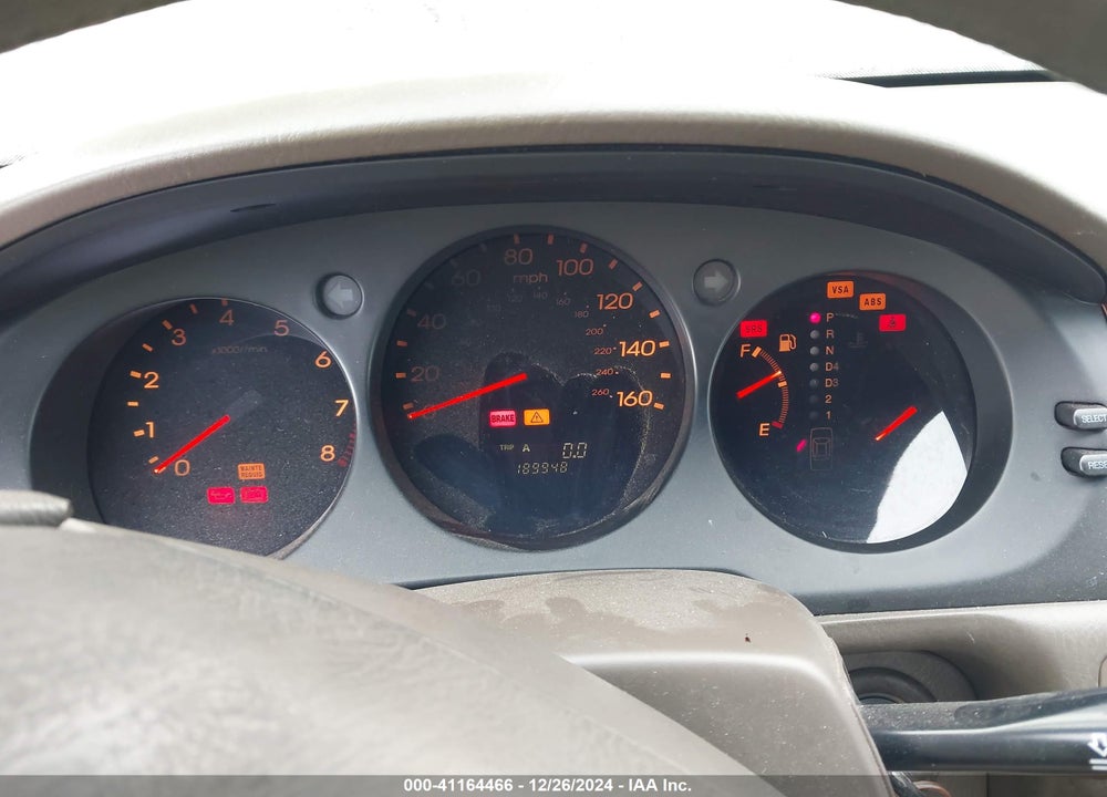 2000 ACURA RL 3.5 VIN: JH4KA9660YC013443