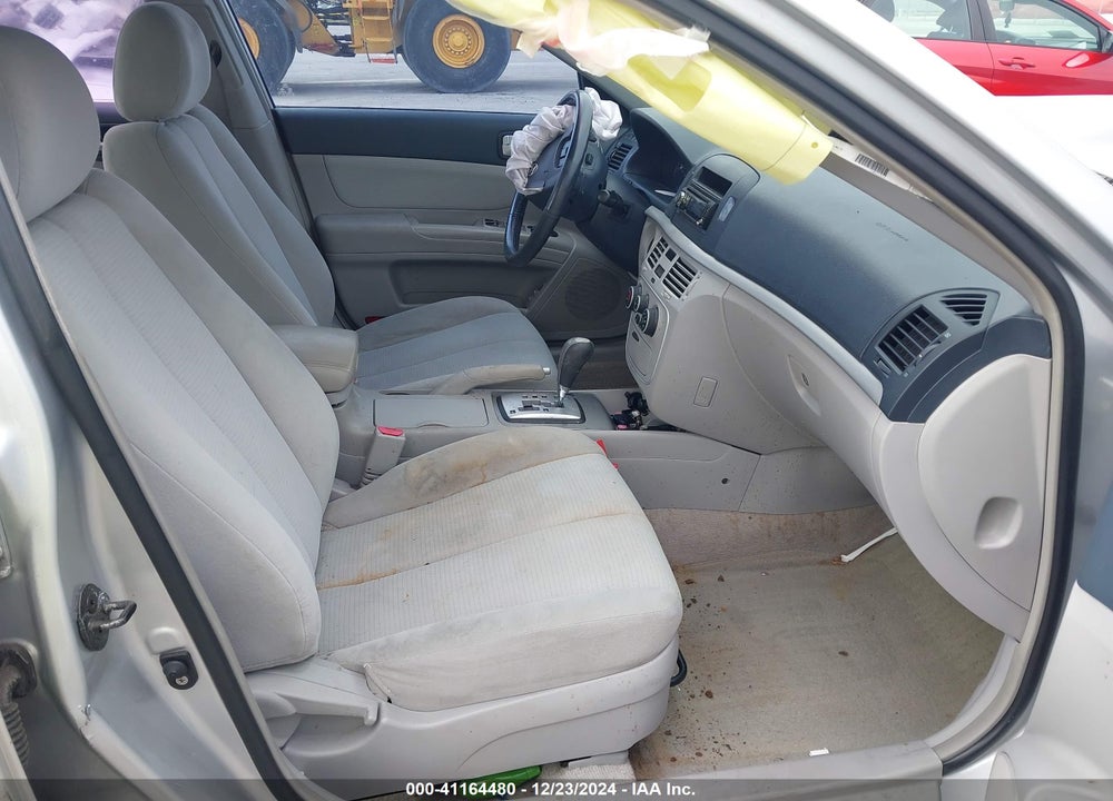 2008 HYUNDAI SONATA GLS VIN: 5NPET46C88H346771