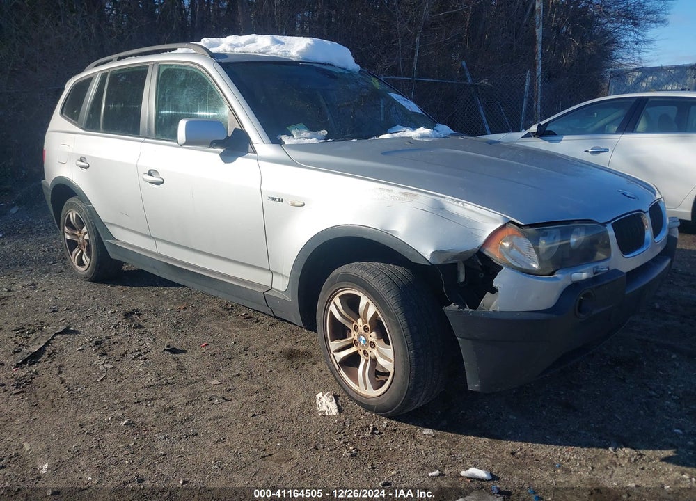 2005 BMW X3 3.0I VIN: WBXPA93475WD23390