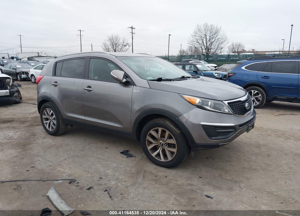 2014 KIA SPORTAGE LX VIN: KNDPBCAC5E7657586