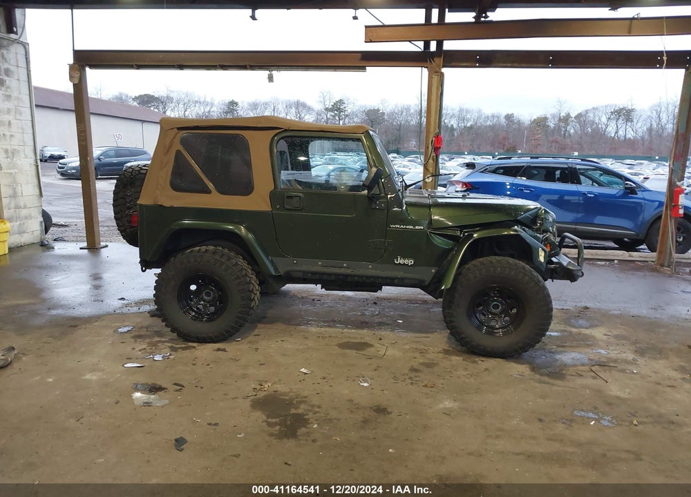 1997 JEEP WRANGLER SE VIN: 1J4FY29P8VP536573
