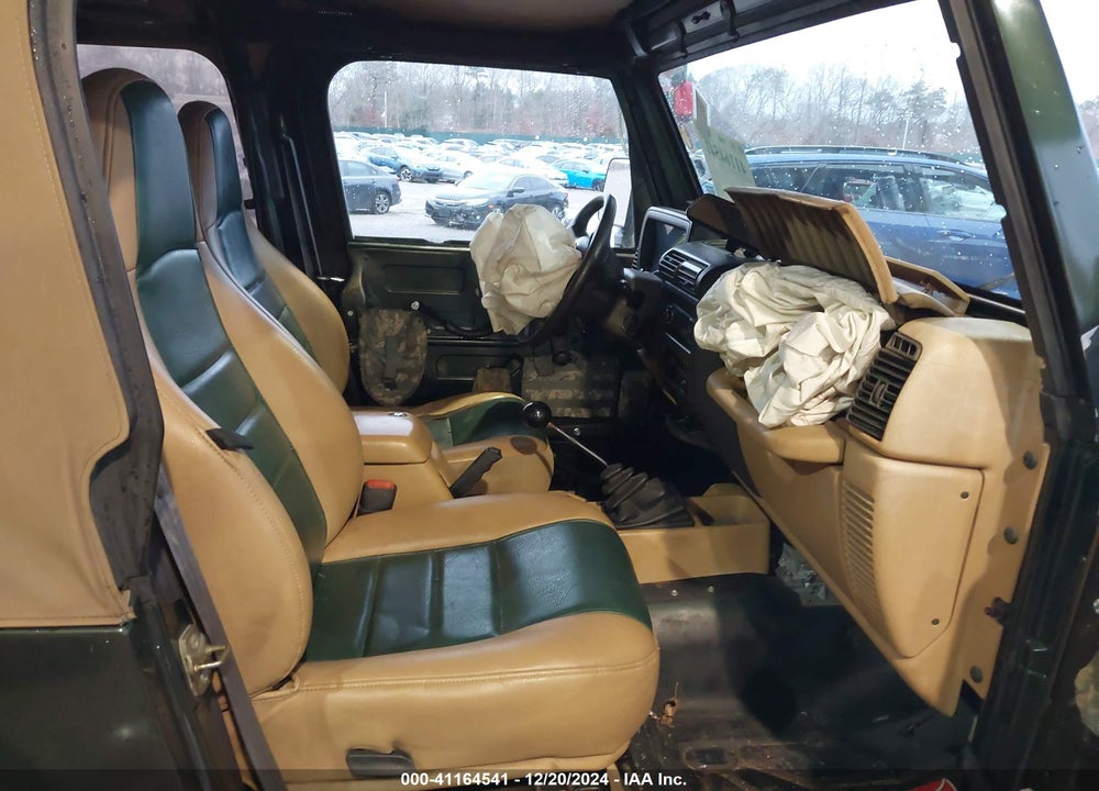 1997 JEEP WRANGLER SE VIN: 1J4FY29P8VP536573