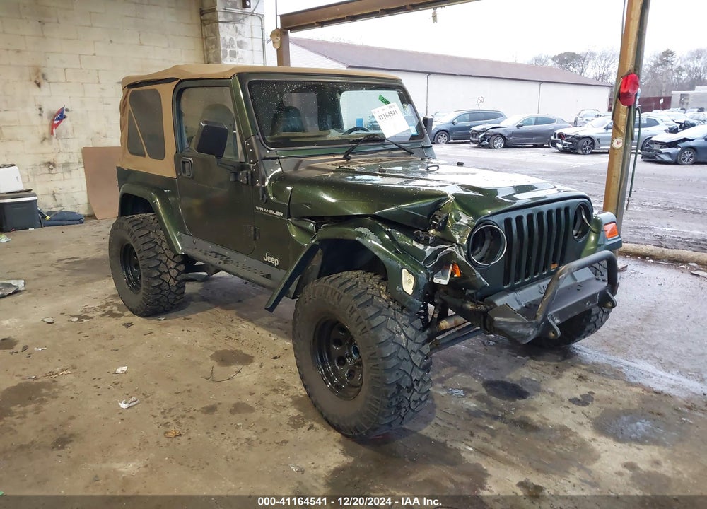 1997 JEEP WRANGLER SE VIN: 1J4FY29P8VP536573
