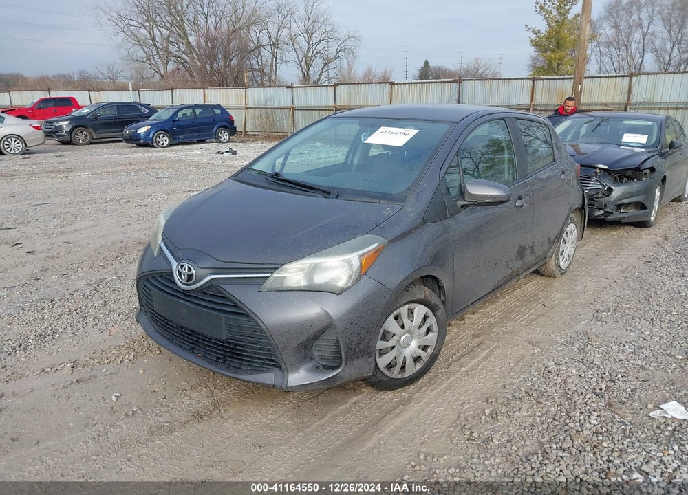 2015 TOYOTA YARIS VIN: VNKKTUD3XFA021606