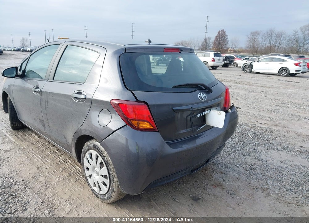 2015 TOYOTA YARIS VIN: VNKKTUD3XFA021606