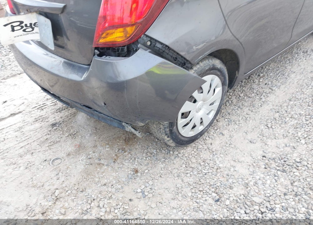 2015 TOYOTA YARIS VIN: VNKKTUD3XFA021606