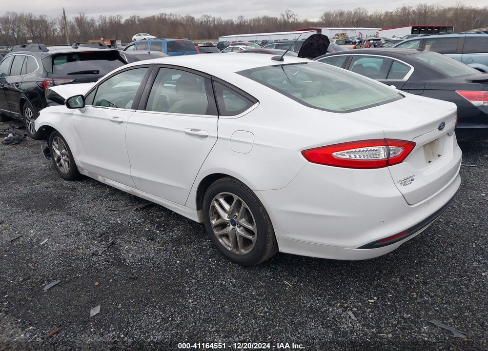 2016 FORD FUSION SE VIN: 3FA6P0H77GR210151
