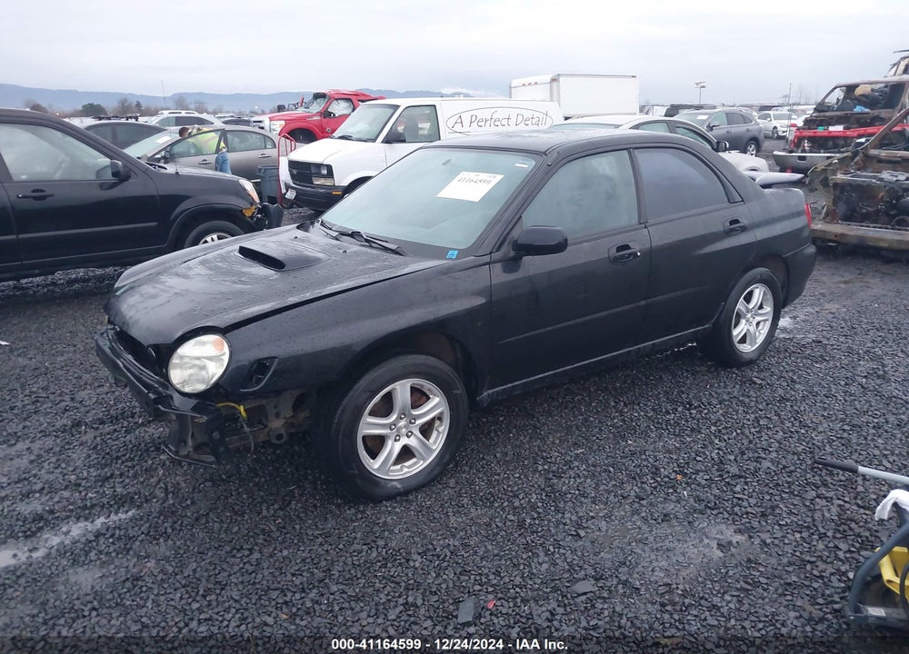 2002 SUBARU IMPREZA WRX VIN: JF1GD29672G516863