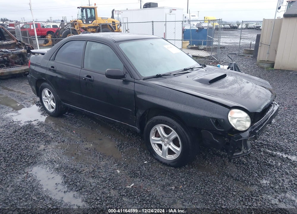 2002 SUBARU IMPREZA WRX VIN: JF1GD29672G516863