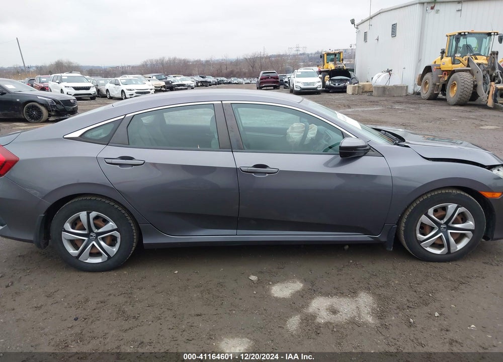 2016 HONDA CIVIC VIN: 19XFC2F51GE219700