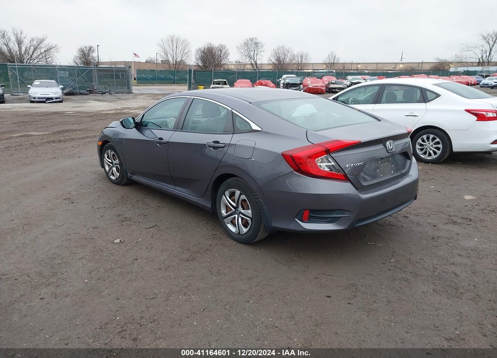 2016 HONDA CIVIC VIN: 19XFC2F51GE219700