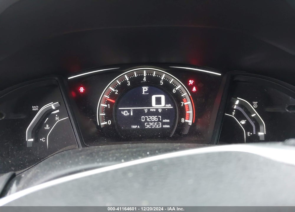 2016 HONDA CIVIC VIN: 19XFC2F51GE219700