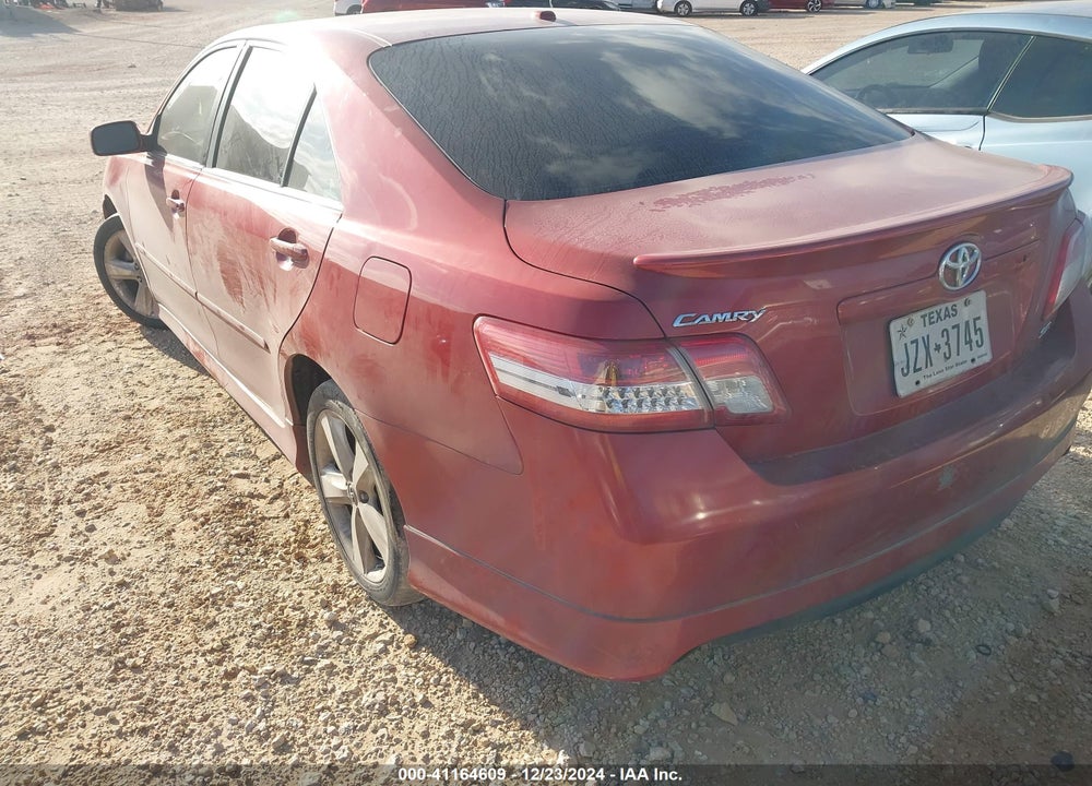 2011 TOYOTA CAMRY SE VIN: 4T1BF3EK6BU155498