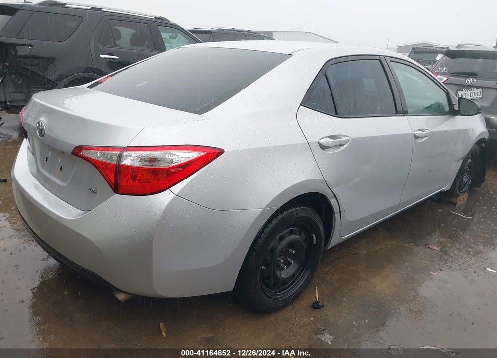 2016 TOYOTA COROLLA VIN: 5YFBURHE8GP399550