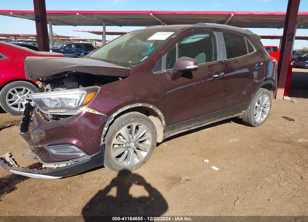 2017 BUICK ENCORE PREFERRED VIN: KL4CJASBXHB145524