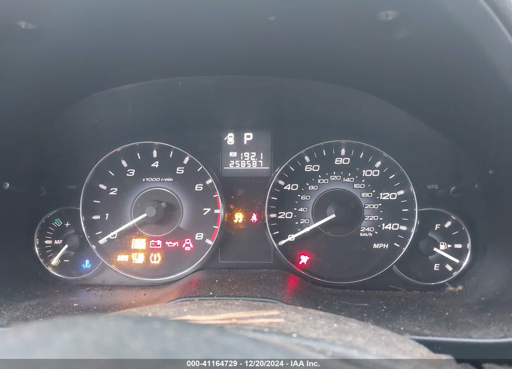 2011 SUBARU OUTBACK 2.5I VIN: 4S4BRBAC0B3322265