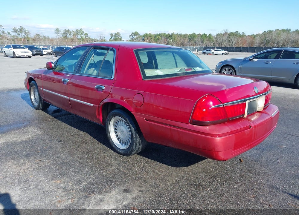 2001 MERCURY GRAND MARQUIS LS VIN: 2MEFM75W91X630654