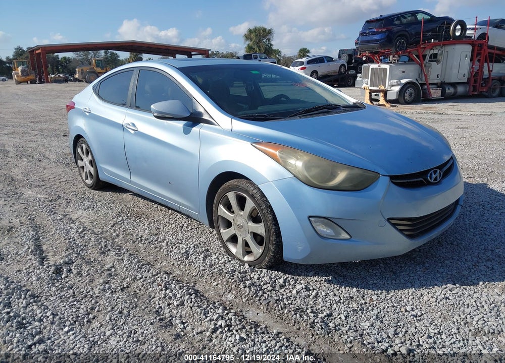 2011 HYUNDAI ELANTRA LIMITED (ULSAN PLANT) VIN: KMHDH4AEXBU088395