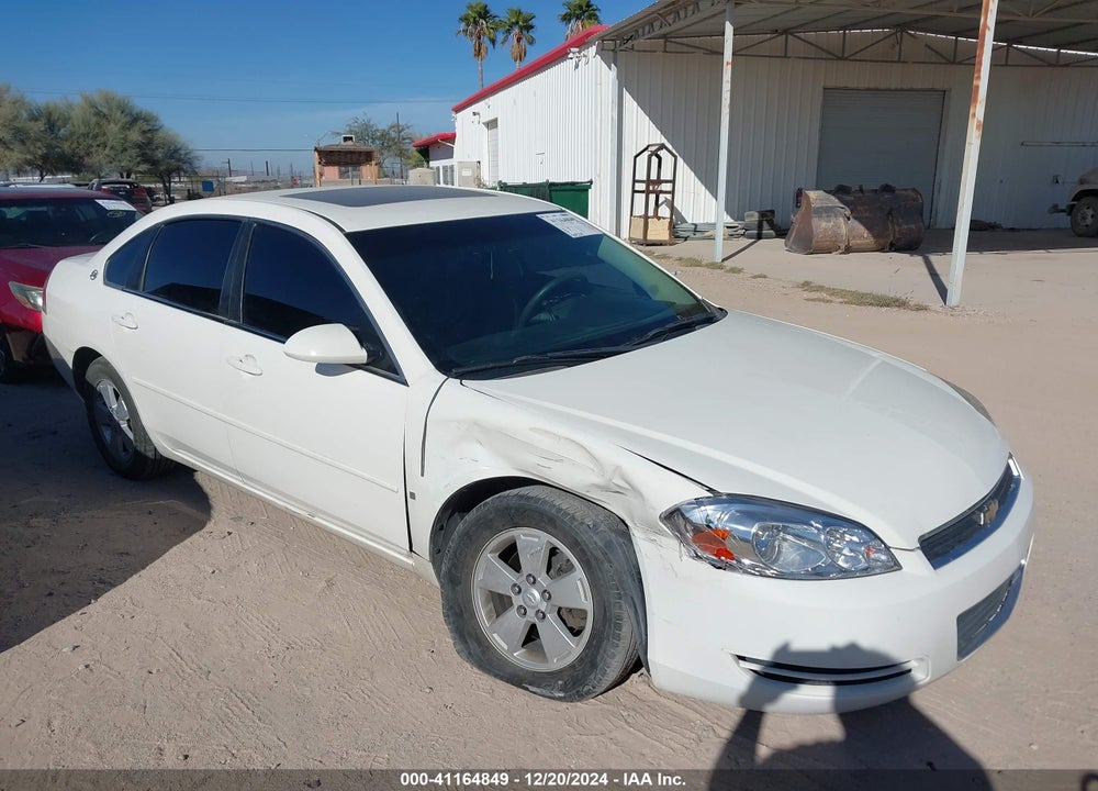 2007 CHEVROLET IMPALA LT VIN: 2G1WT58NX79359492