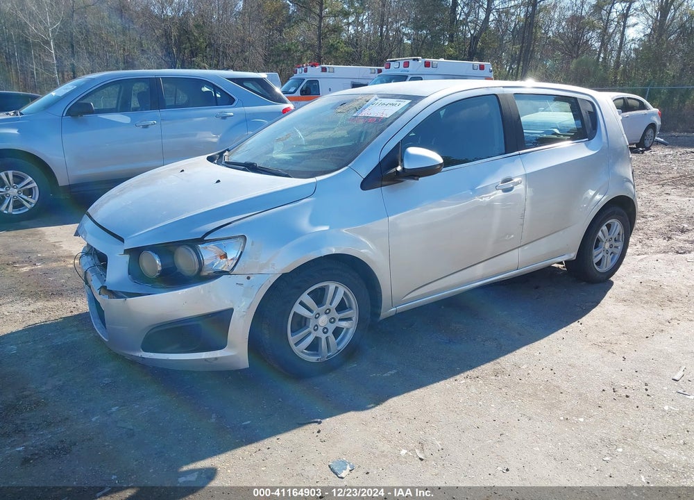 2014 CHEVROLET SONIC LT AUTO VIN: 1G1JC6SG9E4201882