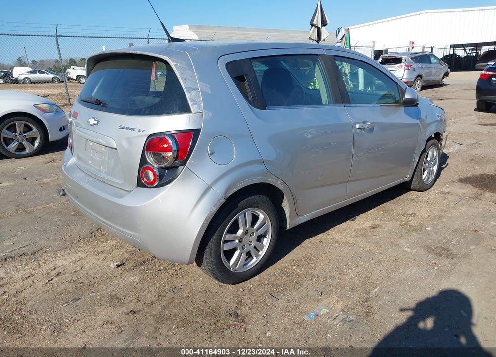 2014 CHEVROLET SONIC LT AUTO VIN: 1G1JC6SG9E4201882