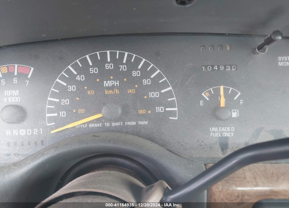 1994 PONTIAC BONNEVILLE SE VIN: 1G2HX52L1R4243605