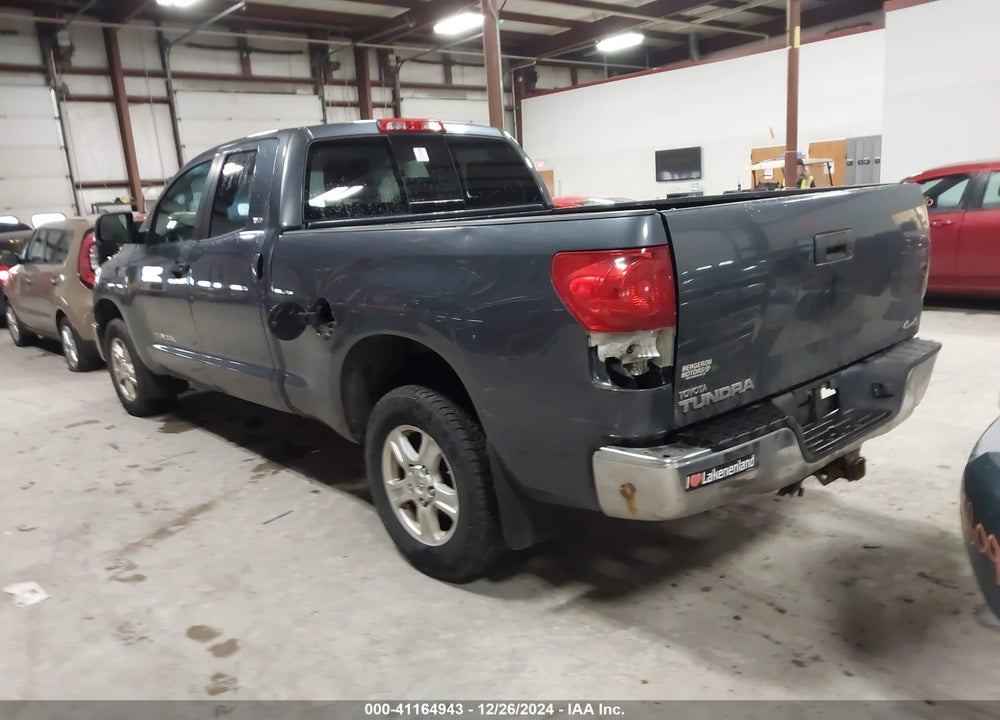2008 TOYOTA TUNDRA SR5 5.7L V8 VIN: 5TFBV54148X075409
