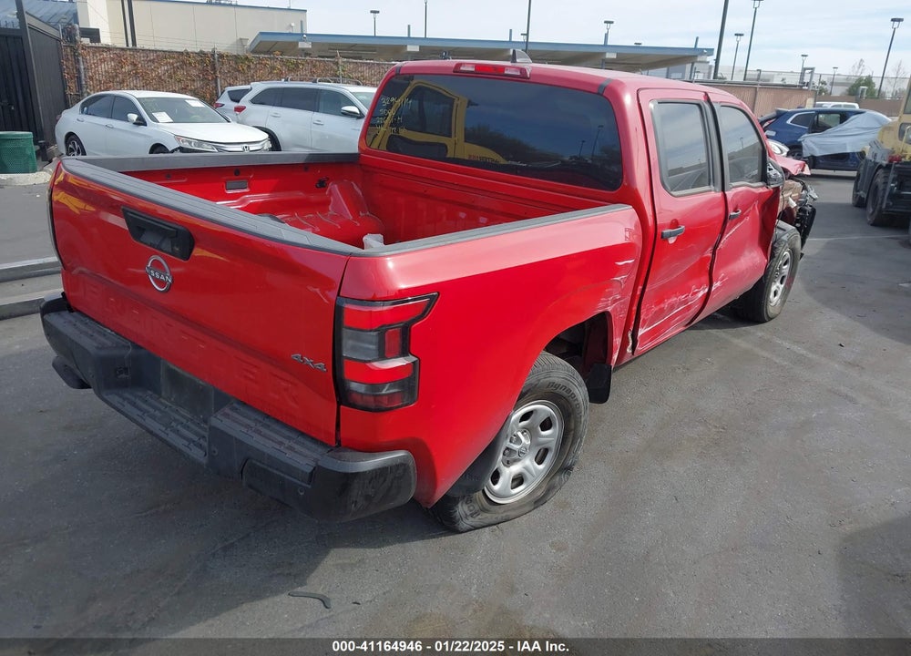 2022 NISSAN FRONTIER S 4X4 VIN: 1N6ED1EKXNN654523
