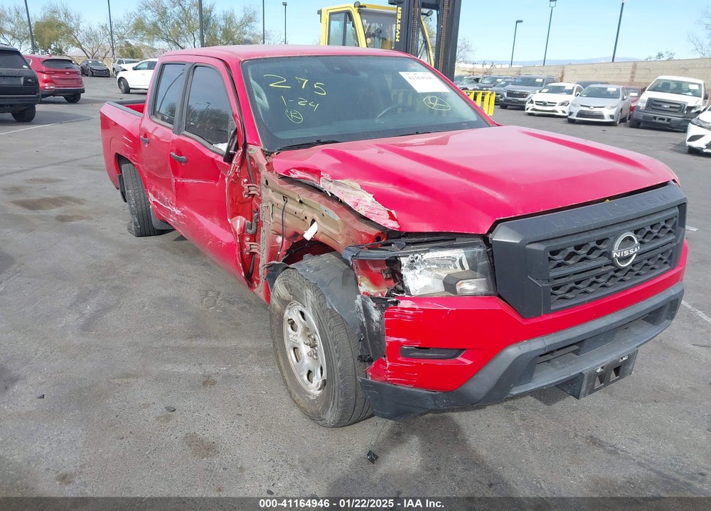 2022 NISSAN FRONTIER S 4X4 VIN: 1N6ED1EKXNN654523