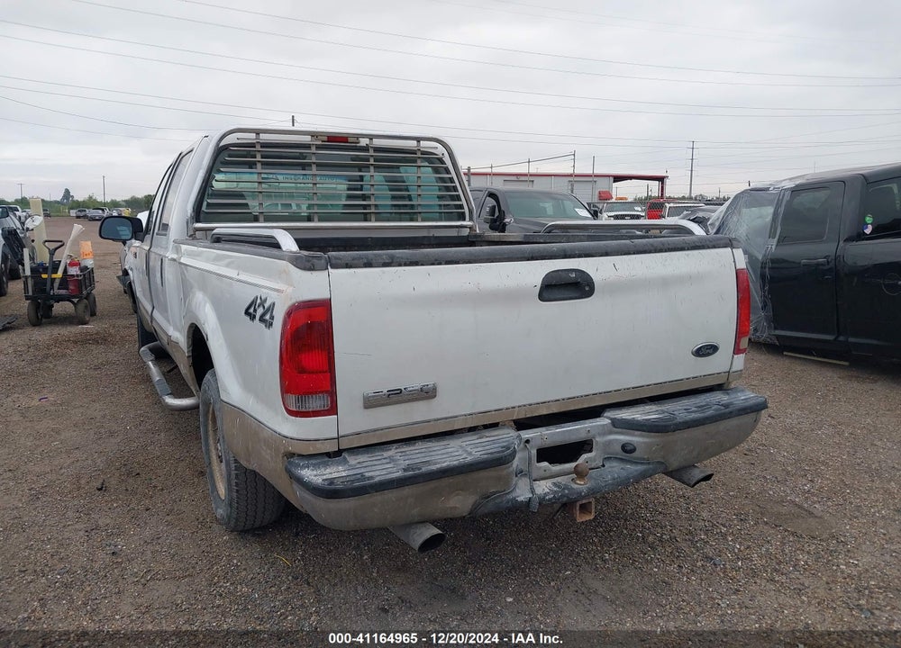 2000 FORD F-250 LARIAT/XL/XLT VIN: 1FTNW20LXYEC65887