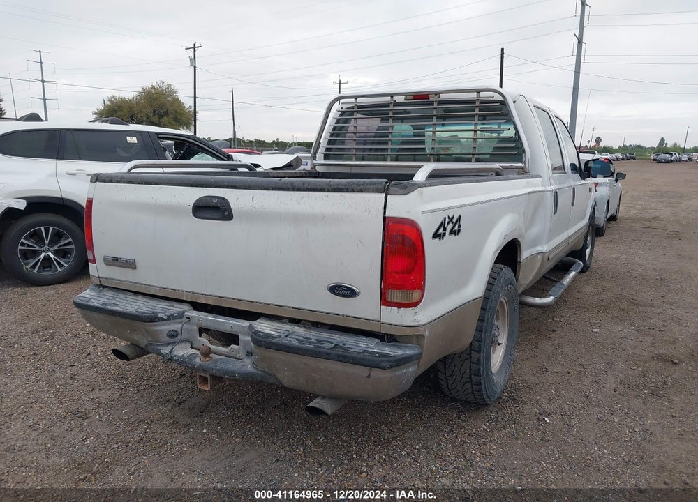 2000 FORD F-250 LARIAT/XL/XLT VIN: 1FTNW20LXYEC65887
