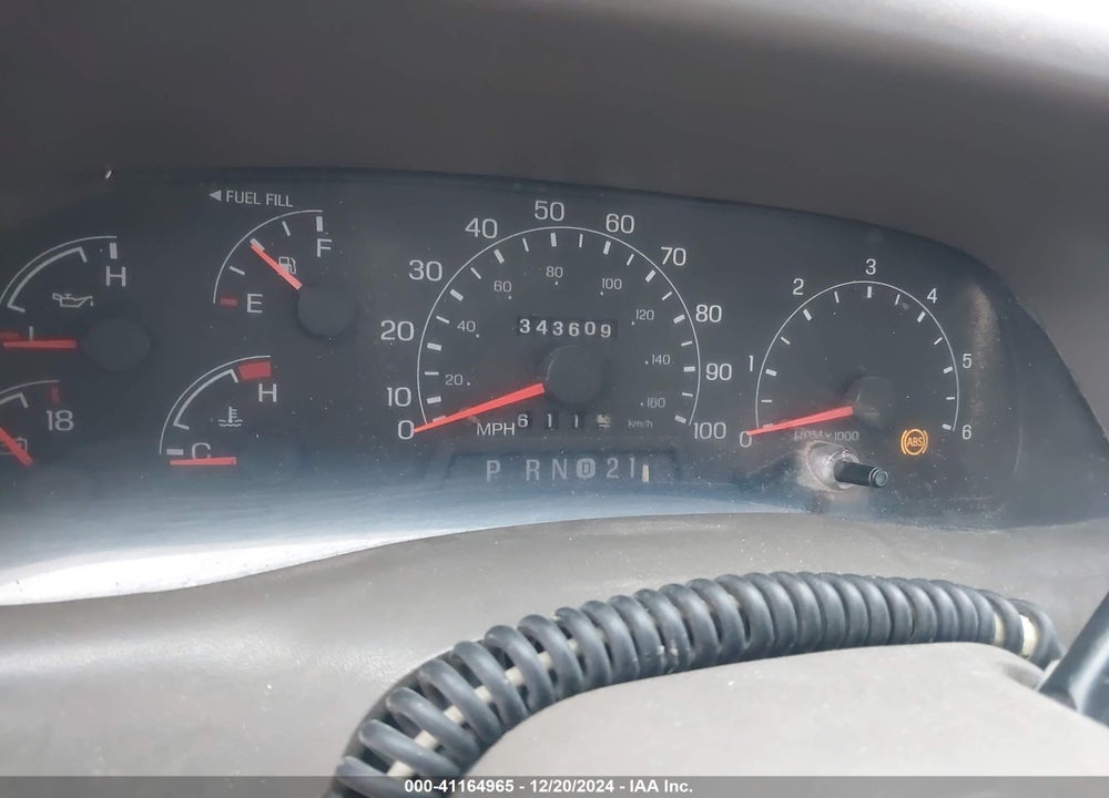 2000 FORD F-250 LARIAT/XL/XLT VIN: 1FTNW20LXYEC65887