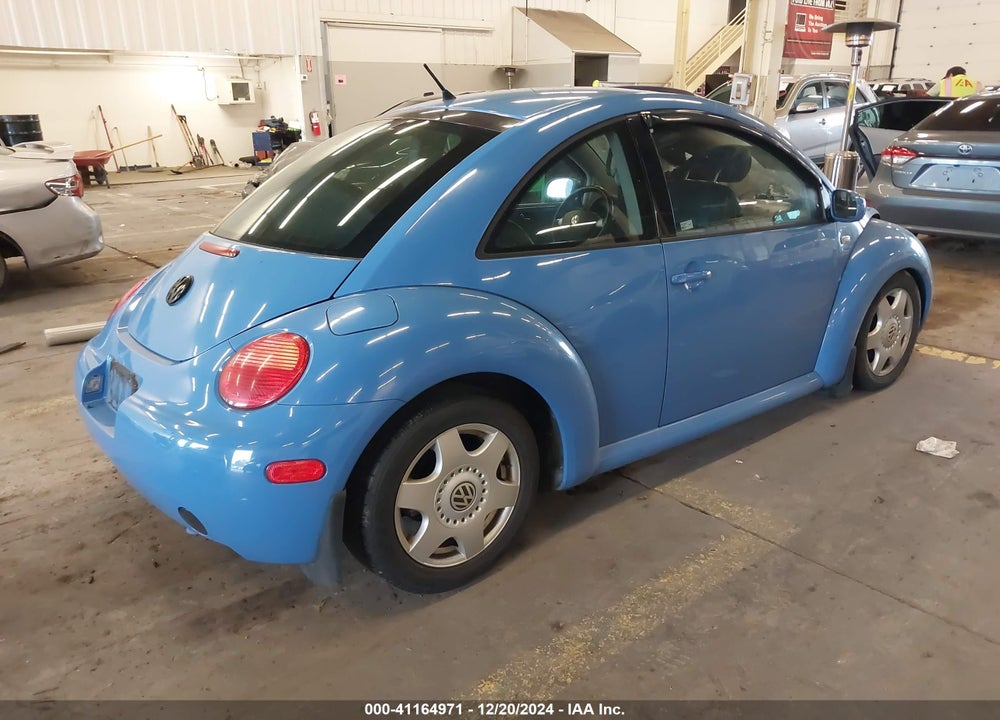 2001 VOLKSWAGEN NEW BEETLE GLS 1.8L TURBO VIN: 3VWCC21C41M423376