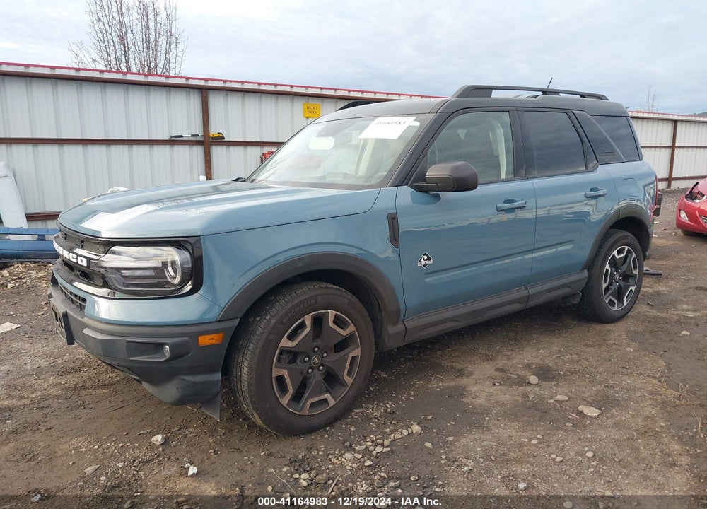 2021 FORD BRONCO SPORT OUTER BANKS VIN: 3FMCR9C63MRB12204