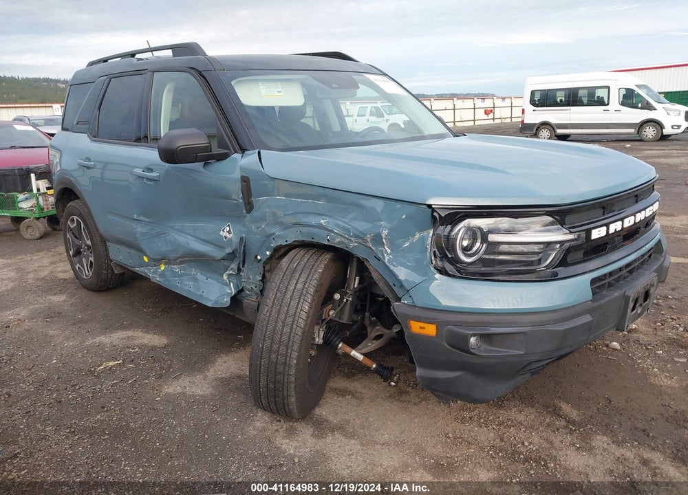 2021 FORD BRONCO SPORT OUTER BANKS VIN: 3FMCR9C63MRB12204