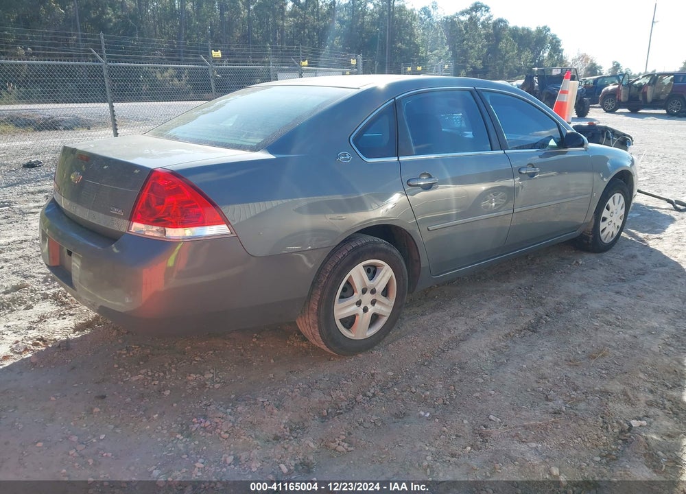 2007 CHEVROLET IMPALA LS VIN: 2G1WB55K779310974