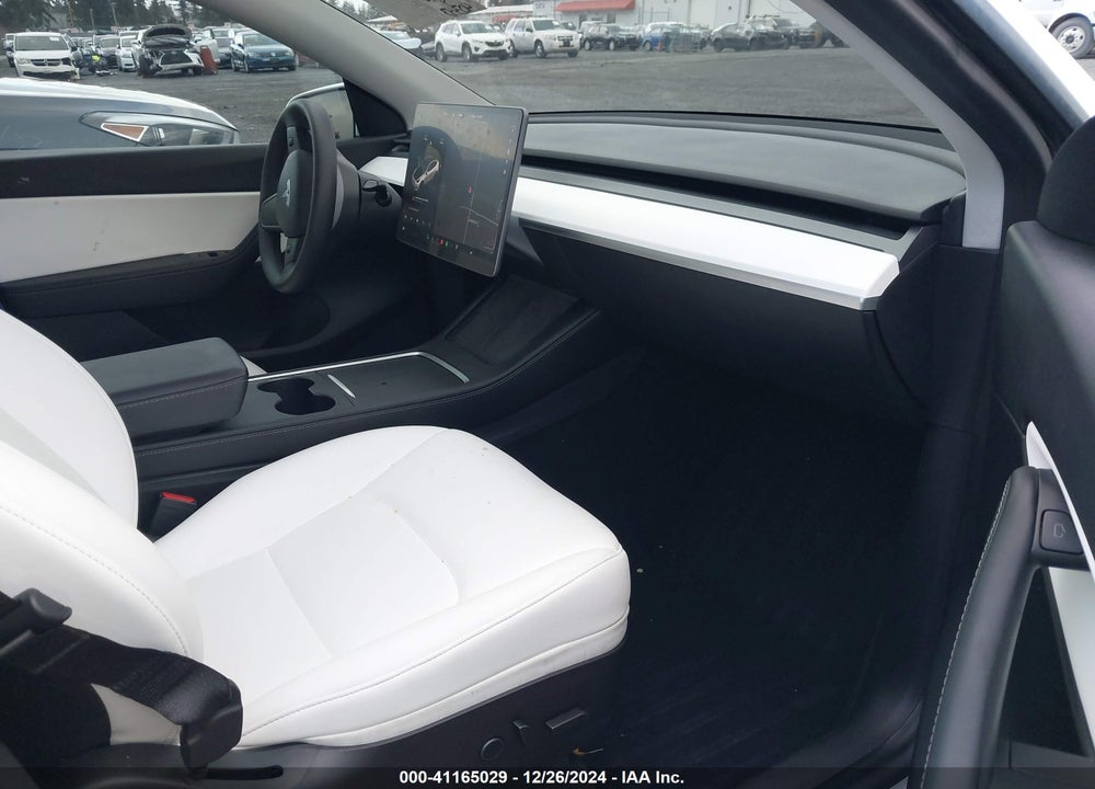 2021 TESLA MODEL Y LONG RANGE DUAL MOTOR ALL-WHEEL DRIVE VIN: 5YJYGDEE4MF173747