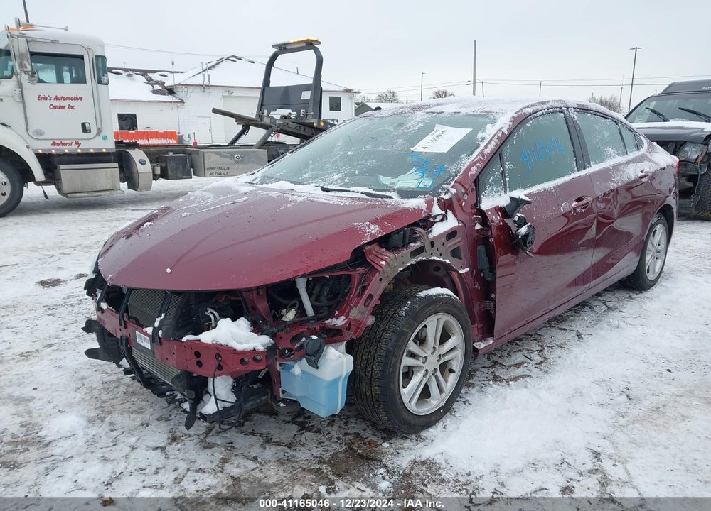 2016 CHEVROLET CRUZE LT AUTO VIN: 1G1BE5SM2G7247554